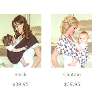 🛍 Seven baby sling - like new! 💙🍼🎀